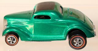 Dte 1969 Hot Wheels Redline 6253 Metallic Green Classic 