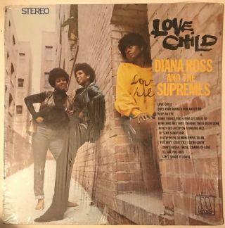 Diana Ross And The Supremes Love Child Lp Motown 1968 Canadian Press Shrink Wrap
