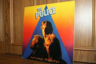The Police Zenyatta Mondatta Lp A&m Records Sp - 3720 1980 1st Pr Ex/ex Ois