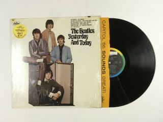 The Beatles Yesterday And Today Lp Capitol T 2553 2nd State Butcher In Shrink 9a