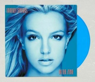 Britney Spears In the Zone PRE - ORDER Limited Edition Blue Swirl Vinyl LP 3