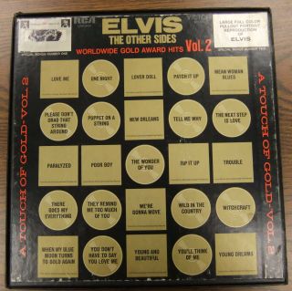 Elvis Presley The Other Sides Vol 2 Box Set W/Bonus Worn Material & Poster RARE 4