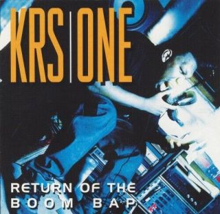 Krs - One Return Of The Boom Bap 2x Lp Colored Vinyl,  7 " Jive Reissue