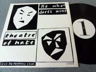 Theatre Of Hate Who Dares Wins Live At The Warehouse Leeds 1981 Vinyl
