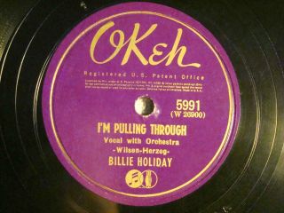 78 : Okeh 5991 - Billie Holiday - I 