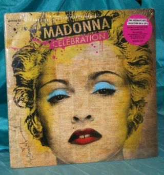 Rare 2009 4 Lp Set: Madonna - Celebration - Warners Bros.  521096 - 1