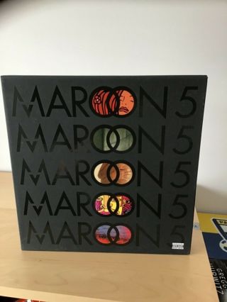 Maroon 5 - The Studio Albums - Unsealed Vinyl Box Set - 5 Lp 