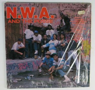Nwa And The Posse " Self Titled " Vinyl Record Album Lp Rap Dr Dre Eazy E Compton