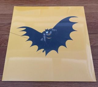 Mondo Batman Animated Series Soundtrack Elfman Score Die Cut Vinyl Record