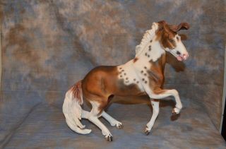 Artist Resin Custom Horse " Turbulence " Not Breyer L@@k