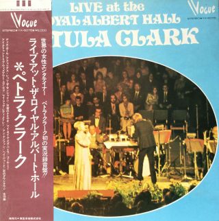 Petula Clark At The Royal Albert Hall 1969 Rare Japan Gatefold Lp W/obi