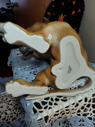 Classic Rose ROSENTHAL Germany Dachshund Dog figurine 3