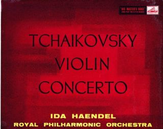Dlp 1190 S/c Uk - Ida Haendel - Tchaikovsky - Violin Concerto - Autographed - Ex