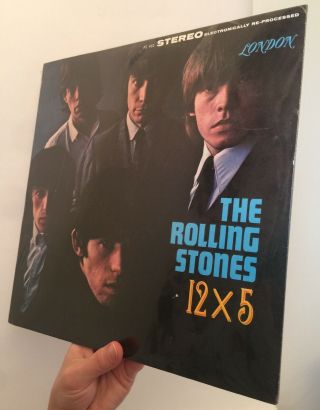 FACTORY 1ST PRESS The Rolling Stones 12 X 5 Vinyl LP 1964 12