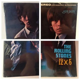 FACTORY 1ST PRESS The Rolling Stones 12 X 5 Vinyl LP 1964 3