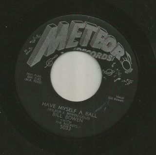 Rockabilly - Bill Bowen - Have Myself A Ball - Hear 1956 Meteor 5033