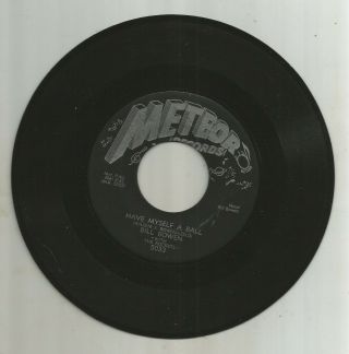 ROCKABILLY - BILL BOWEN - HAVE MYSELF A BALL - HEAR 1956 METEOR 5033 3