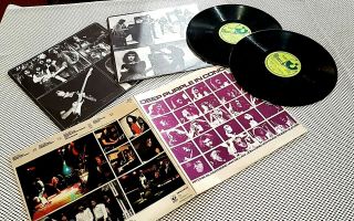 Deep Purple " In Concert " 1980 U.  K.  1st.  Press Nm/mint Double Vinyl Lp