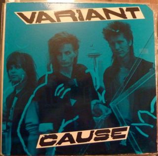 Variant Cause - Self Titled Lp 12 " Vinyl Kdt Records Rare Seattle Punk Grunge