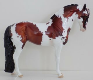 Peter Stone Horse - Guinevere - Ooak - Bay Paint Andalusian By Dawn Quick