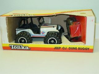 Vintage Tonka Tough Ones Jeep Cj Dune Buggy,  Pressed Steel,  9358
