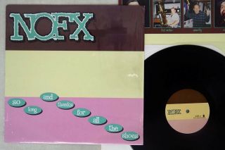 Nofx So Long & Thanks For All The Shoes Epitaph 86518 - 1 Us Shrink Vinyl Lp