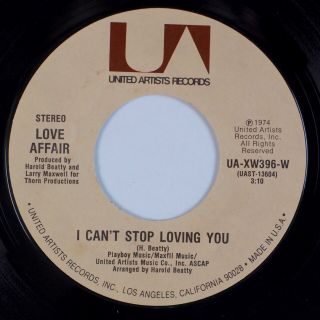 Love Affair: I Can’t Stop Loving You Us Ua Rare Northern Modern Soul 45 Nm - Hear