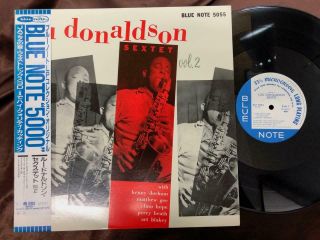 Lou Donaldson Sextet Vol.  2 Blue Note Bn 0011 Obi Mono Japan Vinyl Lp