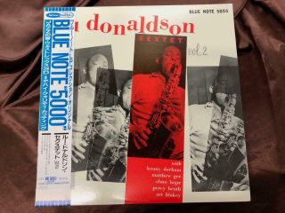 LOU DONALDSON SEXTET VOL.  2 BLUE NOTE BN 0011 OBI MONO JAPAN Vinyl LP 6