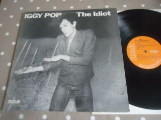 Rare Uk Vinyl Lp Iggy Pop The Idiot Rca 1st Press Punk Rock Pl12275 Top Audio