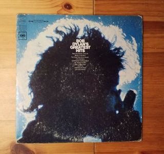 Bob Dylan Greatest Hits Vinyl LP With Milton Glaser Poster KCS 9463 2