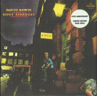 David Bowie Rise & Fall Of Ziggy Stardust & The Spiders From Mars [gold Vinyl]