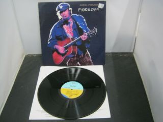 Vinyl Record Album Neil Young Freedom (170) 7