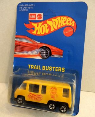 Leo Hot Wheels Spider - Man Gmc Motor Home Unpunched Card 9645 India Casting