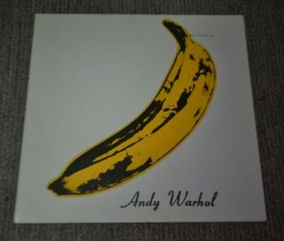 The Velvet Underground & Nico Lp V6 - 5008 East Coast Andy Warhol 1968 Full Banana