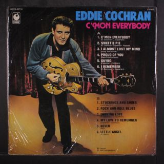 EDDIE COCHRAN: C ' mon Everybody LP (Belgium) Oldies 2