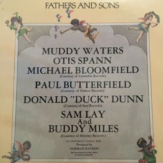 Lp Muddy Waters Otis Spann Paul Butterfield Fathers And Sons 2lp Fr1969