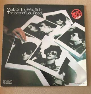Lou Reed Walk On The Wild Side Best Of 1980 Vinyl Record
