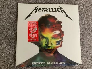 Metallica Hardwired To Self - Destruct Rsd Record Store Day Red 180g 2lp Vinyl