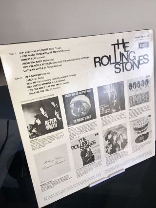 THE ROLLING STONES SELF TITLED RARE 1st PRESS 1969 NEVER PLAYED VINYL LP 5