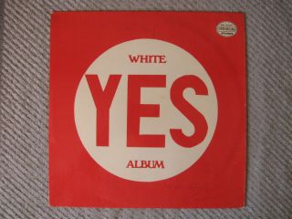 Yes The White Yes Album Offshore Deluxe Flipback Cvr Not Tmoq Lp Usbidders Only