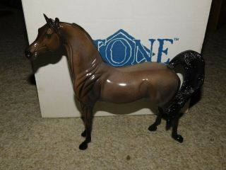 Vintage Rare Peter Stone Horse Figure Ooak Punctiliious