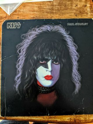 Kiss Paul Stanley Solo Album,  With Poster
