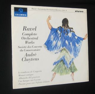 Listen To The Full Record: Cluytens Ravel Vol.  4 - Columbia Sax 2479 B/s - Ed1