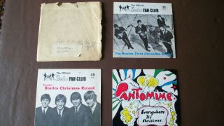 The Beatles Fan Club Christmas Flexi - Disc 1964