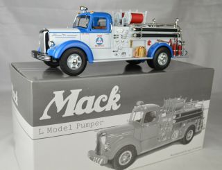 First Gear 19 - 3282 " L " Series Mack " Civil Defense " Fire Truck 9 1/4 " Mint/box