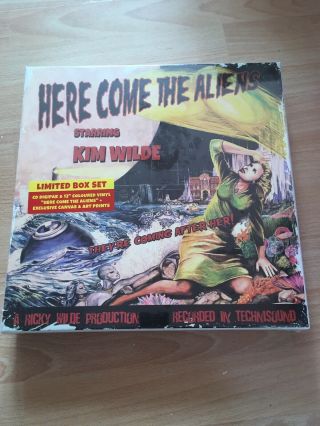 Kim Wilde - Here Come The Aliens Vinyl Box Set - Very Rare