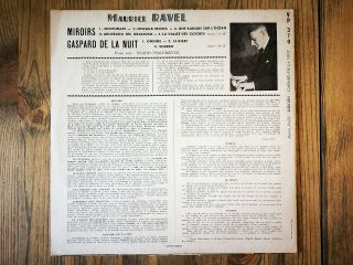 Pathe - Vox VP370 - Ravel - Miroirs - Gaspard de la Nuit - Vlado PERLEMUTER - NM - 2