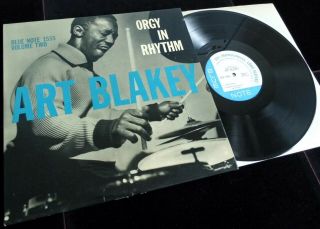 Art Blakey - Orgy In Rhythm Vol.  2 Us Blue Note Blp 1555 Mono Lp