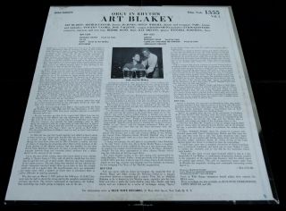 Art Blakey - Orgy In Rhythm Vol.  2 US Blue Note BLP 1555 Mono LP 3